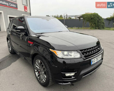 Черный Ленд Ровер Рендж Ровер Спорт, объемом двигателя 5 л и пробегом 143 тыс. км за 29900 $, фото 19 на Automoto.ua