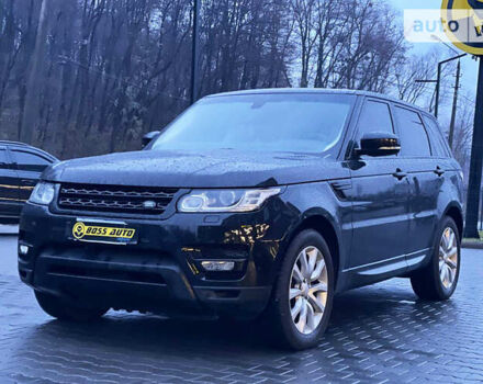 Чорний Ленд Ровер Range Rover Sport, об'ємом двигуна 3 л та пробігом 107 тис. км за 35000 $, фото 2 на Automoto.ua