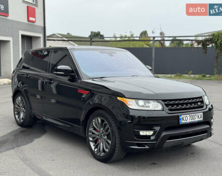 Чорний Ленд Ровер Range Rover Sport, об'ємом двигуна 5 л та пробігом 143 тис. км за 28500 $, фото 16 на Automoto.ua