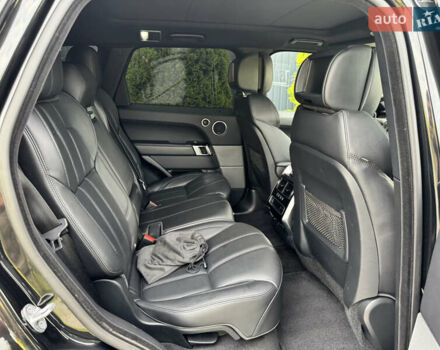 Черный Ленд Ровер Рендж Ровер Спорт, объемом двигателя 3 л и пробегом 154 тыс. км за 27900 $, фото 13 на Automoto.ua