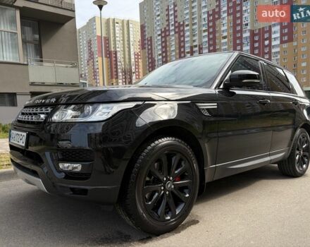 Чорний Ленд Ровер Range Rover Sport, об'ємом двигуна 3 л та пробігом 121 тис. км за 29300 $, фото 9 на Automoto.ua