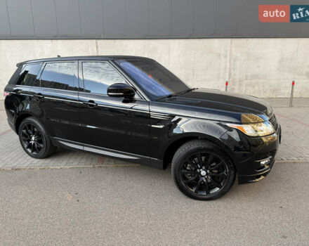 Черный Ленд Ровер Рендж Ровер Спорт, объемом двигателя 2.99 л и пробегом 160 тыс. км за 29000 $, фото 3 на Automoto.ua