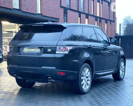 Чорний Ленд Ровер Range Rover Sport, об'ємом двигуна 3 л та пробігом 107 тис. км за 35000 $, фото 5 на Automoto.ua