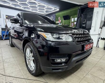 Черный Ленд Ровер Рендж Ровер Спорт, объемом двигателя 3 л и пробегом 93 тыс. км за 27000 $, фото 1 на Automoto.ua