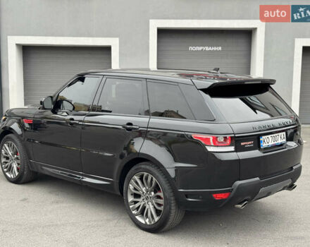 Чорний Ленд Ровер Range Rover Sport, об'ємом двигуна 5 л та пробігом 143 тис. км за 28500 $, фото 23 на Automoto.ua