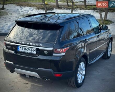 Чорний Ленд Ровер Range Rover Sport, об'ємом двигуна 3 л та пробігом 94 тис. км за 29300 $, фото 17 на Automoto.ua