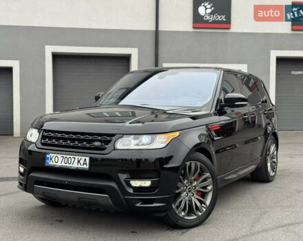 Чорний Ленд Ровер Range Rover Sport, об'ємом двигуна 5 л та пробігом 143 тис. км за 28500 $, фото 8 на Automoto.ua