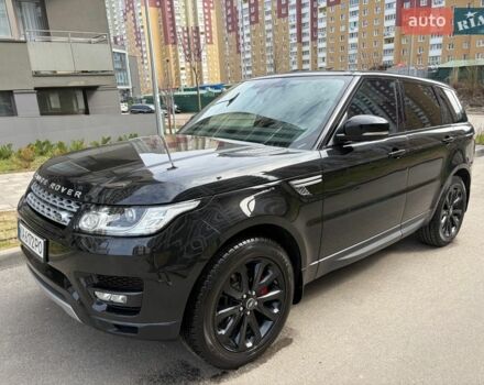 Чорний Ленд Ровер Range Rover Sport, об'ємом двигуна 3 л та пробігом 121 тис. км за 29300 $, фото 29 на Automoto.ua