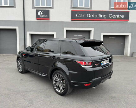 Чорний Ленд Ровер Range Rover Sport, об'ємом двигуна 5 л та пробігом 143 тис. км за 28500 $, фото 25 на Automoto.ua