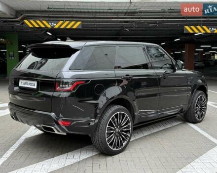 Черный Ленд Ровер Рендж Ровер Спорт, объемом двигателя 3 л и пробегом 159 тыс. км за 30990 $, фото 5 на Automoto.ua