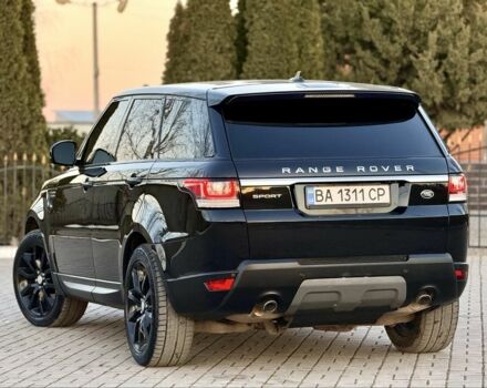 Чорний Ленд Ровер Range Rover Sport, об'ємом двигуна 3 л та пробігом 160 тис. км за 34800 $, фото 7 на Automoto.ua