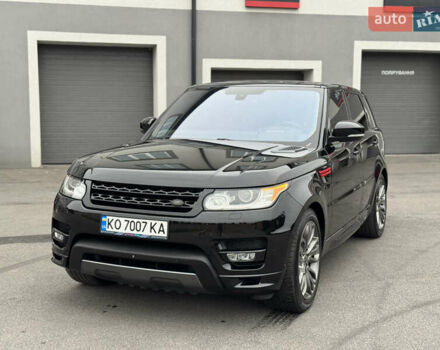 Чорний Ленд Ровер Range Rover Sport, об'ємом двигуна 5 л та пробігом 143 тис. км за 28500 $, фото 4 на Automoto.ua