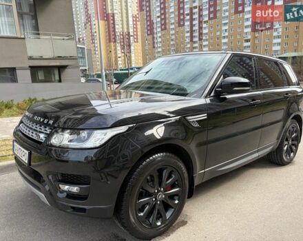 Чорний Ленд Ровер Range Rover Sport, об'ємом двигуна 3 л та пробігом 121 тис. км за 29300 $, фото 28 на Automoto.ua