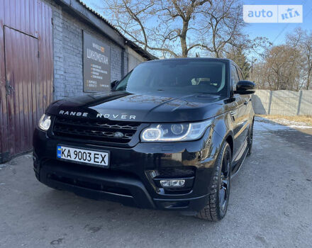 Чорний Ленд Ровер Range Rover Sport, об'ємом двигуна 3 л та пробігом 137 тис. км за 39000 $, фото 15 на Automoto.ua