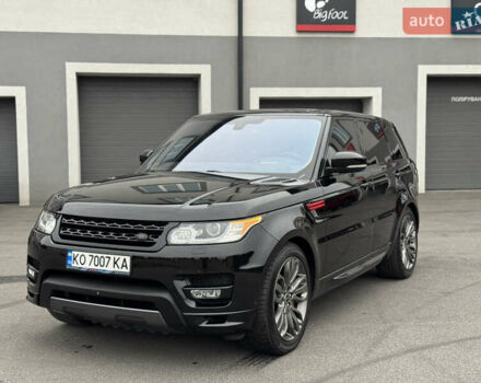 Чорний Ленд Ровер Range Rover Sport, об'ємом двигуна 5 л та пробігом 143 тис. км за 28500 $, фото 6 на Automoto.ua