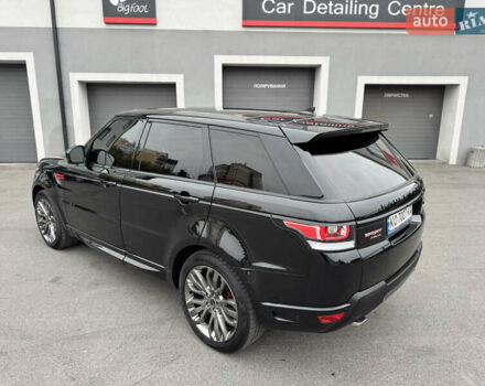 Чорний Ленд Ровер Range Rover Sport, об'ємом двигуна 5 л та пробігом 143 тис. км за 28500 $, фото 26 на Automoto.ua