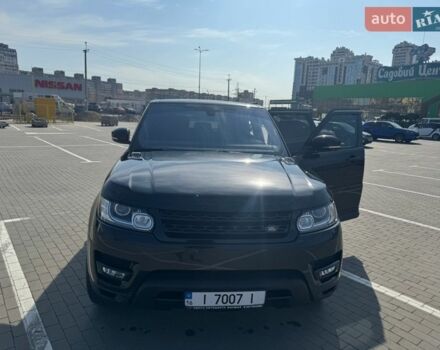 Черный Ленд Ровер Рендж Ровер Спорт, объемом двигателя 3 л и пробегом 83 тыс. км за 39500 $, фото 7 на Automoto.ua