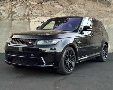 Чорний Ленд Ровер Range Rover Sport, об'ємом двигуна 5 л та пробігом 93 тис. км за 7195 $, фото 2 на Automoto.ua