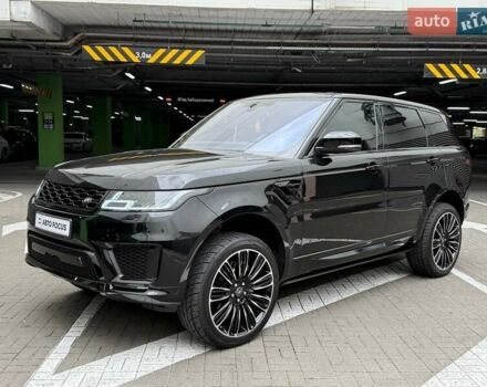 Черный Ленд Ровер Рендж Ровер Спорт, объемом двигателя 3 л и пробегом 159 тыс. км за 30990 $, фото 2 на Automoto.ua
