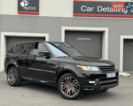 Чорний Ленд Ровер Range Rover Sport, об'ємом двигуна 5 л та пробігом 143 тис. км за 28500 $, фото 1 на Automoto.ua