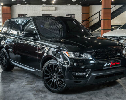 Чорний Ленд Ровер Range Rover Sport, об'ємом двигуна 3 л та пробігом 55 тис. км за 61000 $, фото 4 на Automoto.ua