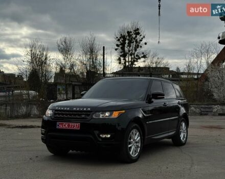 Черный Ленд Ровер Рендж Ровер Спорт, объемом двигателя 3 л и пробегом 190 тыс. км за 31000 $, фото 1 на Automoto.ua