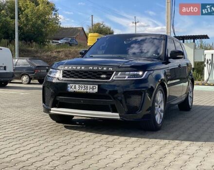 Черный Ленд Ровер Рендж Ровер Спорт, объемом двигателя 2.99 л и пробегом 152 тыс. км за 34300 $, фото 1 на Automoto.ua