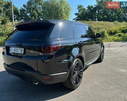 Чорний Ленд Ровер Range Rover Sport, об'ємом двигуна 3 л та пробігом 74 тис. км за 29900 $, фото 5 на Automoto.ua