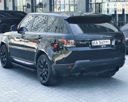 Черный Ленд Ровер Рендж Ровер Спорт, объемом двигателя 2.99 л и пробегом 200 тыс. км за 23000 $, фото 5 на Automoto.ua