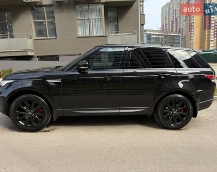 Чорний Ленд Ровер Range Rover Sport, об'ємом двигуна 3 л та пробігом 121 тис. км за 29300 $, фото 15 на Automoto.ua