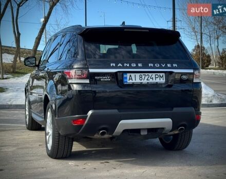 Черный Ленд Ровер Рендж Ровер Спорт, объемом двигателя 3 л и пробегом 94 тыс. км за 32999 $, фото 10 на Automoto.ua