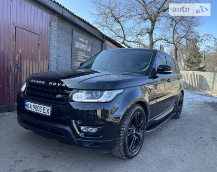 Чорний Ленд Ровер Range Rover Sport, об'ємом двигуна 3 л та пробігом 137 тис. км за 39000 $, фото 14 на Automoto.ua