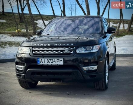 Чорний Ленд Ровер Range Rover Sport, об'ємом двигуна 3 л та пробігом 94 тис. км за 29300 $, фото 6 на Automoto.ua