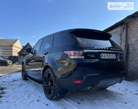 Чорний Ленд Ровер Range Rover Sport, об'ємом двигуна 3 л та пробігом 137 тис. км за 39000 $, фото 10 на Automoto.ua