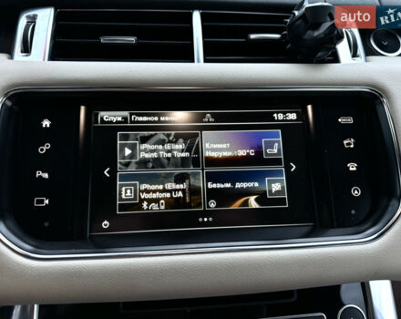 Чорний Ленд Ровер Range Rover Sport, об'ємом двигуна 2.99 л та пробігом 162 тис. км за 36000 $, фото 15 на Automoto.ua