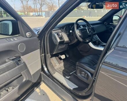 Черный Ленд Ровер Рендж Ровер Спорт, объемом двигателя 3 л и пробегом 83 тыс. км за 39500 $, фото 18 на Automoto.ua