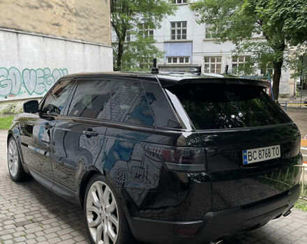 Черный Ленд Ровер Рендж Ровер Спорт, объемом двигателя 2.99 л и пробегом 105 тыс. км за 28500 $, фото 8 на Automoto.ua