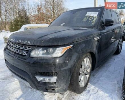 Черный Ленд Ровер Рендж Ровер Спорт, объемом двигателя 2.99 л и пробегом 180 тыс. км за 15900 $, фото 1 на Automoto.ua
