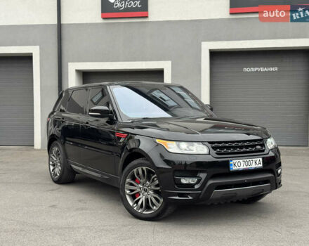 Чорний Ленд Ровер Range Rover Sport, об'ємом двигуна 5 л та пробігом 143 тис. км за 28500 $, фото 58 на Automoto.ua