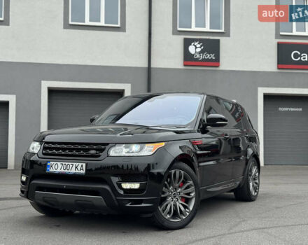 Чорний Ленд Ровер Range Rover Sport, об'ємом двигуна 5 л та пробігом 143 тис. км за 28500 $, фото 9 на Automoto.ua