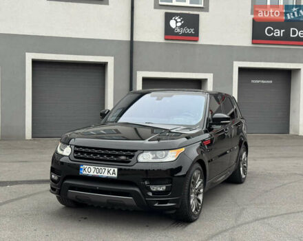Чорний Ленд Ровер Range Rover Sport, об'ємом двигуна 5 л та пробігом 143 тис. км за 28500 $, фото 7 на Automoto.ua