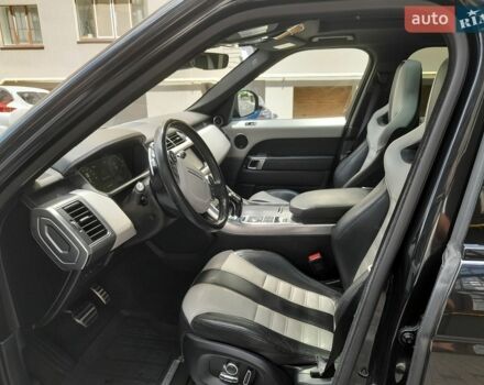 Чорний Ленд Ровер Range Rover Sport, об'ємом двигуна 5 л та пробігом 144 тис. км за 36999 $, фото 15 на Automoto.ua