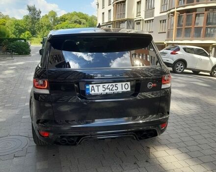 Чорний Ленд Ровер Range Rover Sport, об'ємом двигуна 5 л та пробігом 144 тис. км за 36999 $, фото 8 на Automoto.ua