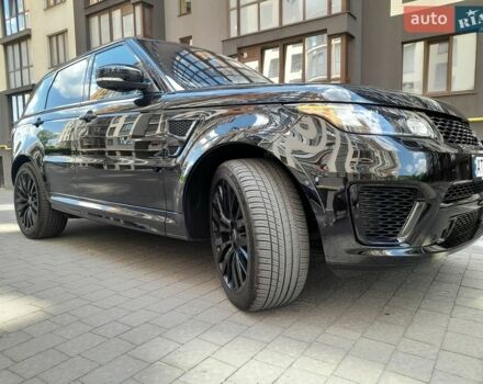Чорний Ленд Ровер Range Rover Sport, об'ємом двигуна 5 л та пробігом 144 тис. км за 36999 $, фото 10 на Automoto.ua
