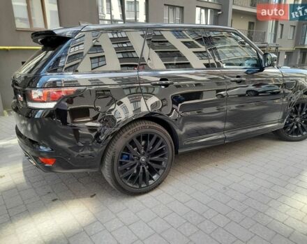 Чорний Ленд Ровер Range Rover Sport, об'ємом двигуна 5 л та пробігом 144 тис. км за 36999 $, фото 5 на Automoto.ua