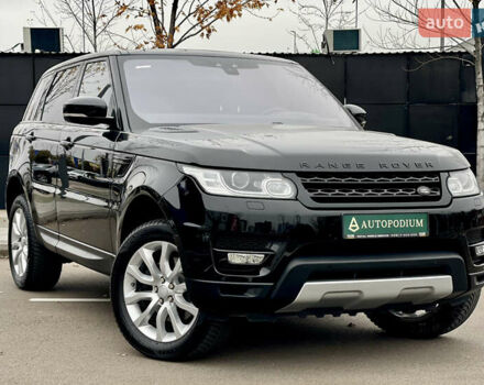Чорний Ленд Ровер Range Rover Sport, об'ємом двигуна 3 л та пробігом 143 тис. км за 35500 $, фото 2 на Automoto.ua