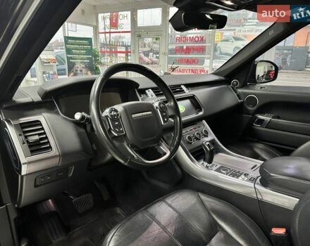 Чорний Ленд Ровер Range Rover Sport, об'ємом двигуна 2.99 л та пробігом 163 тис. км за 28790 $, фото 19 на Automoto.ua