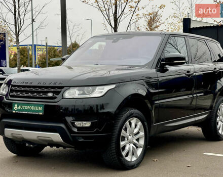 Чорний Ленд Ровер Range Rover Sport, об'ємом двигуна 3 л та пробігом 143 тис. км за 35500 $, фото 6 на Automoto.ua