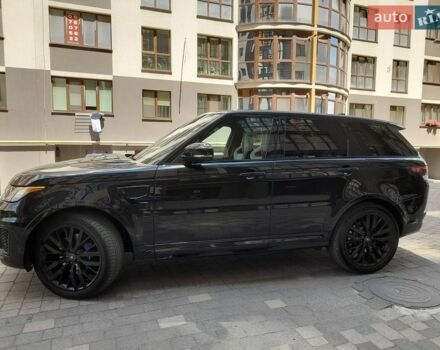 Чорний Ленд Ровер Range Rover Sport, об'ємом двигуна 5 л та пробігом 144 тис. км за 36999 $, фото 2 на Automoto.ua