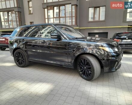 Чорний Ленд Ровер Range Rover Sport, об'ємом двигуна 5 л та пробігом 144 тис. км за 36999 $, фото 11 на Automoto.ua